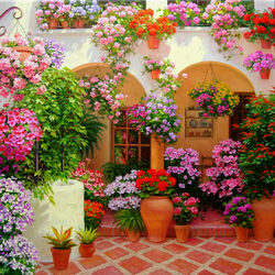 Пазл: Цветы Андалусии