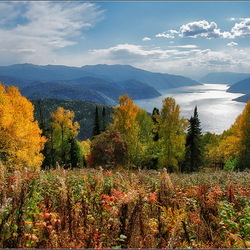 Пазл: Осеннний пейзаж