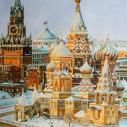 Пазл: Москва златоглавая