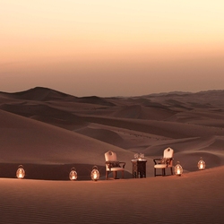 Пазл: Романтический вечер в пустыне