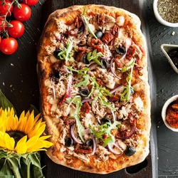 Пазл: Домашняя пицца