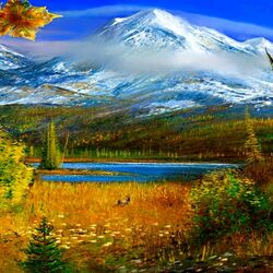 Пазл: Осень на Аляске