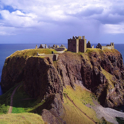 Пазл: Замок Данноттар, Шотландия