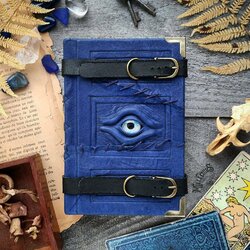 Пазл: Синий простроченный журнал путешественника