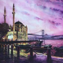 Пазл: Мечеть Ортакой в Стамбуле