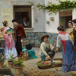 Пазл: Андалузский торговец