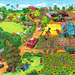 Пазл: Экскурсия на фермерские поля