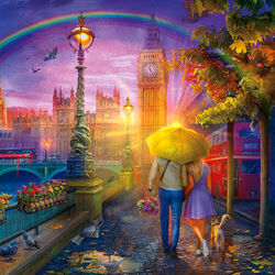 Пазл: Лондонский дождь