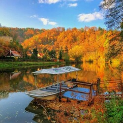 Пазл:  Осень в Чехии