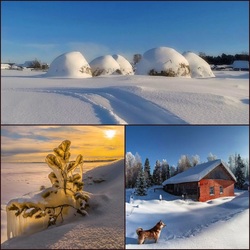 Пазл: Зима в России