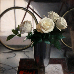 Пазл:  Белые розы