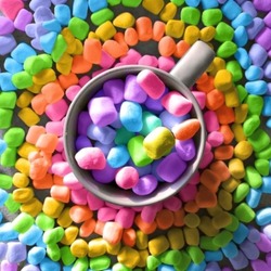 Пазл: Разноцветные конфетки