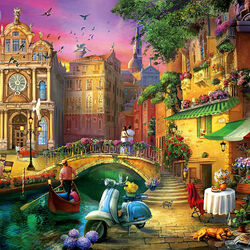 Пазл: Краски Венеции