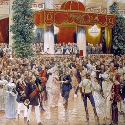 Пазл: Бал в Петербургском Дворянском собрании. 1913 г