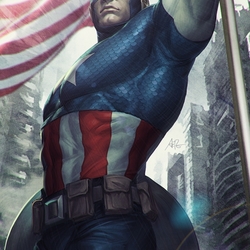 Пазл: Капитан Америка