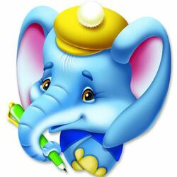 Пазл: Слоненок
