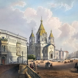 Пазл: Благовещенская церковь Конногвардейского полка  