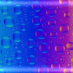 Пазл: Цветные пузырьки