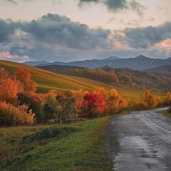 Пазл:  Осенний Алтай 