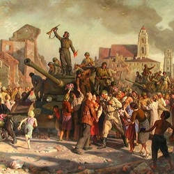 Пазл: Минск 3 июля 1944 года