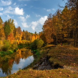 Пазл: Осенний пейзаж