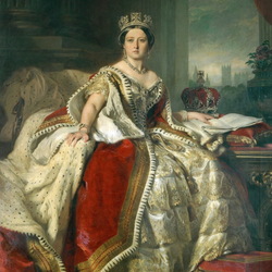 Пазл: Портрет королевы Виктории