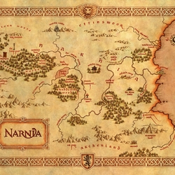 Пазл: Карта Нарнии