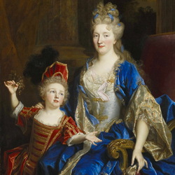 Пазл: Екатерина Коустард, маркиза Кастельно с сыном 