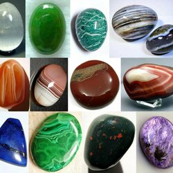 Пазл: Разноцветные камни