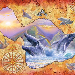 Пазл: Карта Мауи