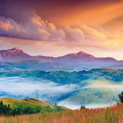 Пазл: Карпатские горы