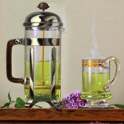 Пазл: Зеленый чай
