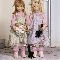 Пазл: Куклы Лиз и Лилли