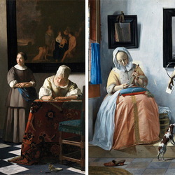 Пазлы на тему «Jan Vermeer van Delft»