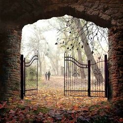 Пазл: Ворота в осень