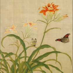Пазл: Старинная китайская гравюра 18 век