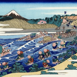 Пазлы на тему «Katsushika Hokusai»