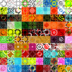 Пазл: Разноцветные кружочки