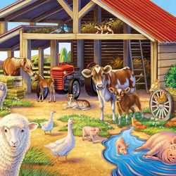 Пазл: Домашняя ферма