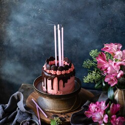 Пазл: Торт ко дню рождения