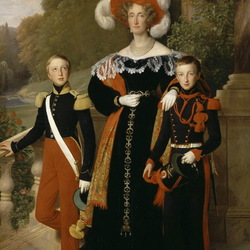 Пазл:  Портрет французской королевы Марии Амалии Неаполитанской 