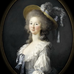 Пазл: Мария-Тереза-Луиза де Савой-Кориньян,принцесса де Ламбалль