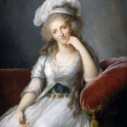 Пазл: Луиза-Мария-Аделаида де Бурбон-Пентьевр,герцогиня Орлеанская