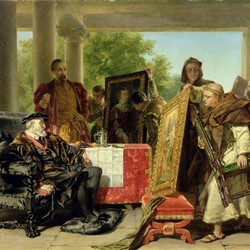 Пазл: Карл V в монастыре в Юсте
