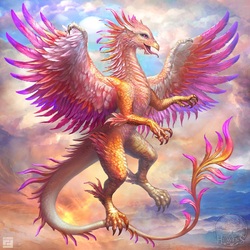 Пазл: Пернатый дракон