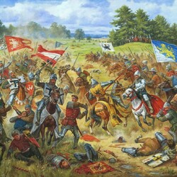 Пазл: Галицкие хоругви в Грюнвальдской битве 1410 года