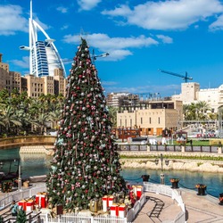 Пазл: Рождество  в  Дубае