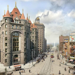 Пазл: Нью-Йорк  в 1908 году