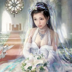 Пазл: Грустная невеста