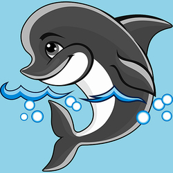 Пазл: Дельфинчик